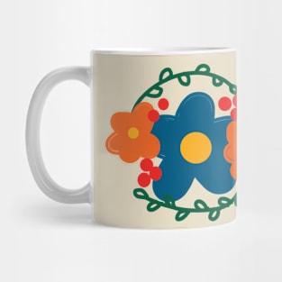 Thanksgiving Flowers Mug